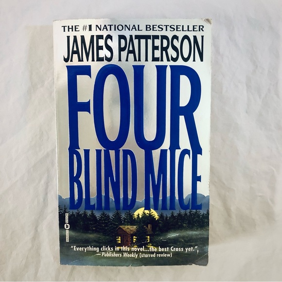 Other - 💝Four Blind Mice by James Patterson An Alex Cross Series Thriller Suspense Book